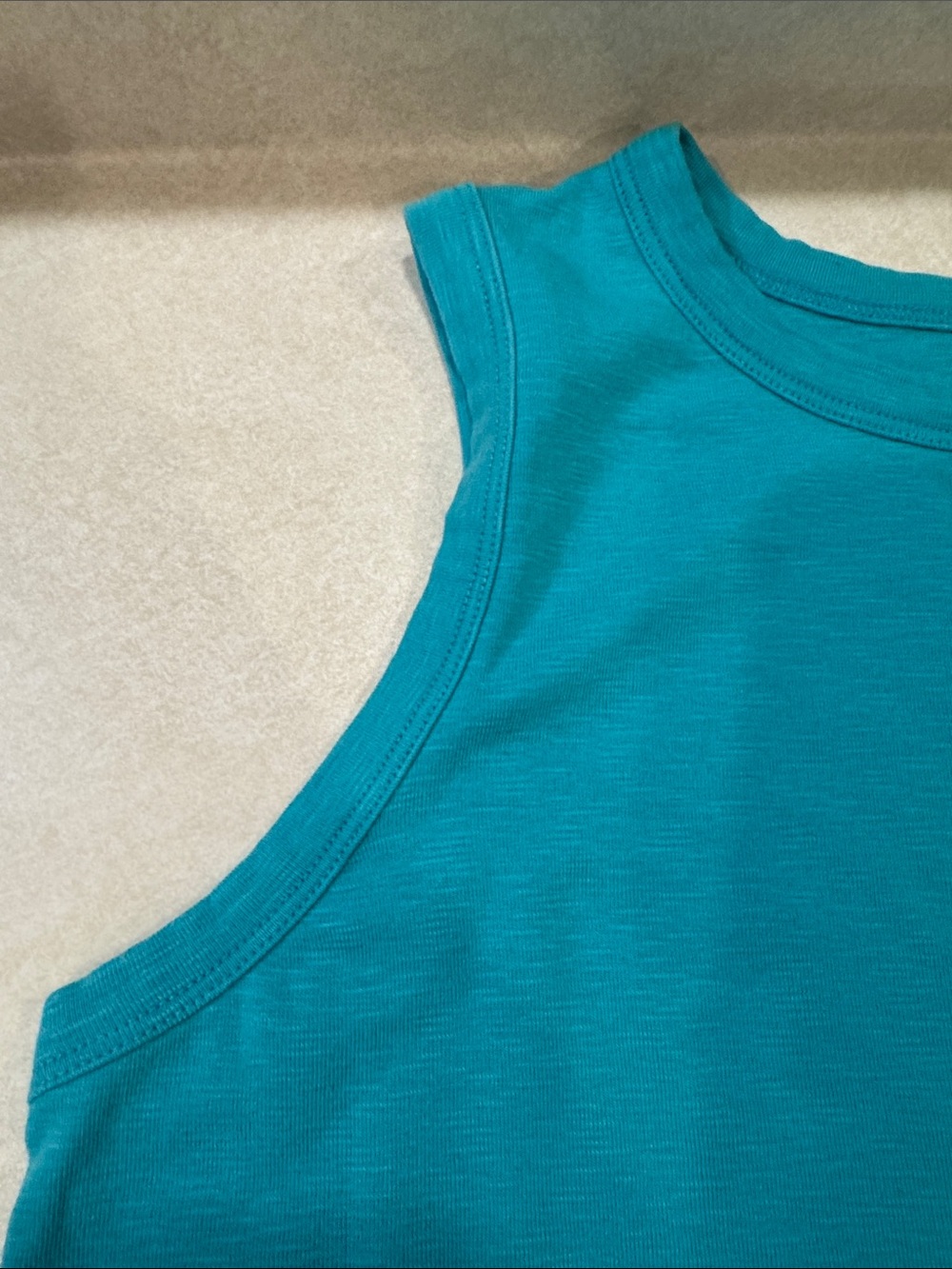 Rachel Zoe Teal Tank Top - Picture 4 of 9